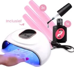 Price2buy UV Lamp Gelnagels + Extra's - Nagellamp - Set Met Nageldroger - Gellak Lamp - Draagbaar