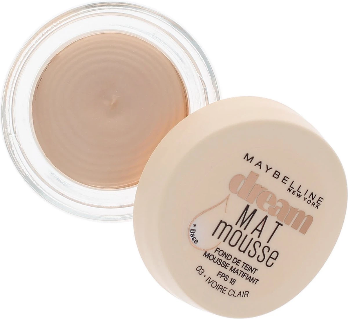 Maybelline Dream Matte Mousse Foundation - 03 True Ivory 3 Maybelline Dream Matte Mousse Foundation - 03 True Ivory