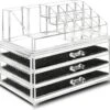Merkloos Make-up Organizer, Make Up Opberger, 3 Laden, Opbergdoos, Make-up Bewaardoos -Beroemde Cosmetica Winkel 1200x1109 3