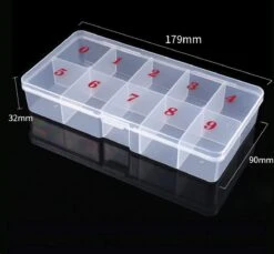 Royala Nagel Tips - French Full Cover - Kunstnagel Set - NepNagel Tips - 500 Stuks 10 Maten In Handige Tipbox - Transparant/ Clear/ Helder - Acryl En Gel In Tipbox -Beroemde Cosmetica Winkel 1200x1112