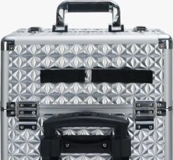 Beauty Koffer Zilver | Beautycase / Beautykoffer / Trolley Van Aluminium - 8 Wielen - Kapper Koffer - Tattoo Koffer - Nagel Koffer - Make-up Koffer -Beroemde Cosmetica Winkel 1200x1114 9