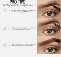 Sace Lady Tattoo Brow Peel-Off Gel - Brow Gel - Wenkbrauw Gel Mascara – Black Brown #03 – Assortiment ‘Het Gemak’ -Beroemde Cosmetica Winkel 1200x1117 7