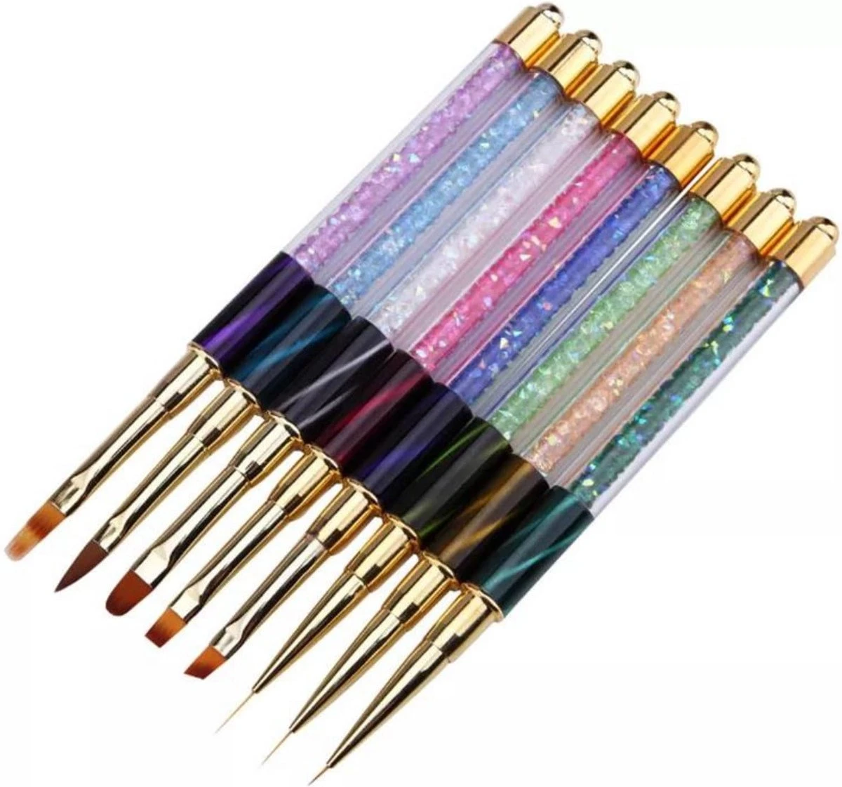 Nail Art Penselen - 8-delig - Penselen - Nail Art Brushes - Nail Art Kwasten - Nail Art - Nail Art Tools - Nail Art Set - Nail Art Kwast - Penselenset - Penselen Set - Penselen Nagels - Nail Art - Nail Art Kit - Nail Art Penseel 6 Nail Art Penselen - 8-delig - Penselen - Nail Art Brushes - Nail Art Kwasten - Nail Art - Nail Art Tools - Nail Art Set - Nail Art Kwast - Penselenset - Penselen Set - Penselen Nagels - Nail Art - Nail Art Kit - Nail Art Penseel - Afbeelding 4