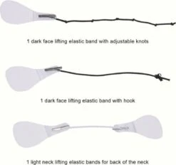 Facelift Tape - Face Tape - Gezicht Tape - Face Tape Lift - Beauty Tape - Facelift Tape Met Elastiek - 40 Stickers + 3 Verschillende Touwtjes -Beroemde Cosmetica Winkel 1200x1125 15