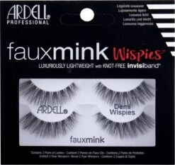 Ardell - Faux Mink Demi Wispies - Twin Pack - Zwart -Beroemde Cosmetica Winkel 1200x1132 6