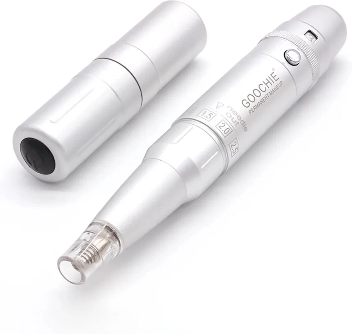 Goochie - Permanente Make-Up Pen – Draadloos – Permanente Make-Up Machine - Powderbrowse – Hairstroke – Wenkbrauwen – Lippen – Eyeliner - Pmu 9 Goochie - Permanente Make-Up Pen – Draadloos – Permanente Make-Up Machine - Powderbrowse – Hairstroke – Wenkbrauwen – Lippen – Eyeliner - Pmu - Afbeelding 7