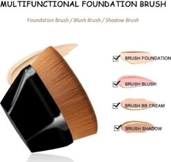 Garpex® Blush Foundation Brush - Make Up Borstel - Powder Brush - Make-up Kwast - Magic Face Brush - Concealer -Beroemde Cosmetica Winkel 1200x1140 6