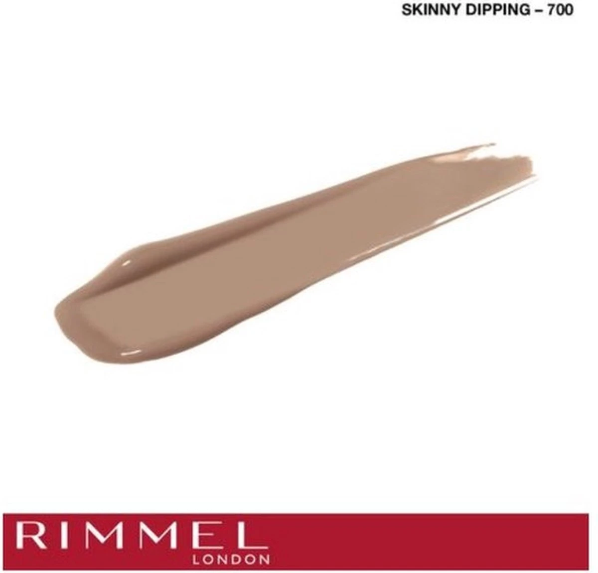 Rimmel London Provocalips Kiss Proof 16 Hr Liquid Lip - 700 Skinny Dipping - 7 Ml - Nude 13 Rimmel London Provocalips Kiss Proof 16 Hr Liquid Lip - 700 Skinny Dipping - 7 Ml - Nude - Afbeelding 11