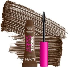 NYX Professional Makeup - Tick It. Stick It! Brow Mascara - #06-brunette 1 U -Beroemde Cosmetica Winkel 1200x1152 11