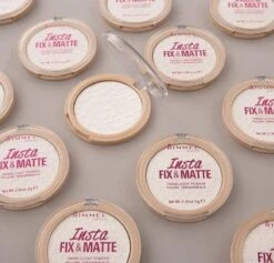 Rimmel London Insta Fix & Matte Make-uppoeder - 01 Clear -Beroemde Cosmetica Winkel 1200x1152 5