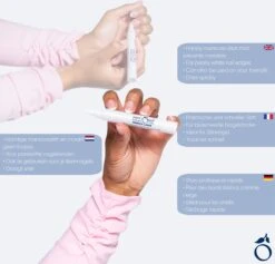 Herome French Liner - Manicurestift - Creëer Witte Nagelranden In Een Handomdraai - 5ml. -Beroemde Cosmetica Winkel 1200x1153 1