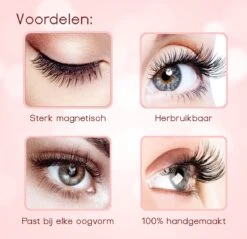 Merkloos La Liva Magnetische Wimpers - Inclusief Eyeliner En Wimper Pincet - 5 Magneetjes - Wimperextentions - Wimperlifting Set - Lash Lift -Beroemde Cosmetica Winkel 1200x1160 3