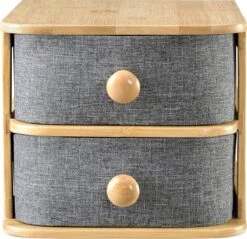 Bureau Organizer Arsivik Met 2 Lades Bamboe 15,5x18x23 Cm -Beroemde Cosmetica Winkel 1200x1161 9