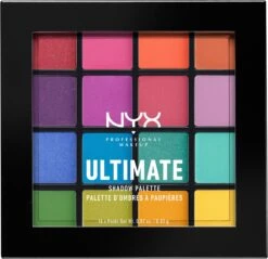 NYX Professional Makeup Ultimate Shadow Palette - Brights USP04 - Oogschaduw Palet -Beroemde Cosmetica Winkel 1200x1162 4