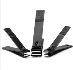 XYZ Goods - Set Van 3 Zwarte Nagelknippers - Tegen Kalknagel - Teennagelknipper - Nagelschaar - Nageltang - Anti-Slip - Verschillende Maten -Beroemde Cosmetica Winkel 1200x1163 2