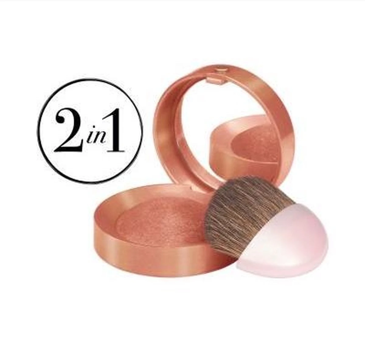 Bourjois Little Rount Pot Blush - 032 Gold 10 Bourjois Little Rount Pot Blush - 032 Gold - Afbeelding 8