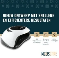 MOOSCARE 120 Watt LED Lamp Voor Gellak Nagels - UV Lamp Gelnagels - Nail Art Nagellamp - Gel Nagellak Nageldroger 14 MOOSCARE 120 Watt LED Lamp Voor Gellak Nagels - UV Lamp Gelnagels - Nail Art Nagellamp - Gel Nagellak Nageldroger -Beroemde Cosmetica Winkel 1200x1165