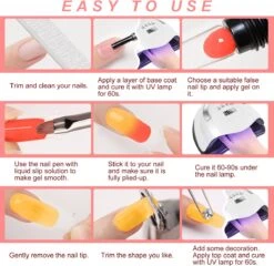 Merkloos Nepnagels - Polygel Set - 8 Kleuren - Nagels Set - Polygel Starter Set - Nagelverlenging Gel Kit - Voor Beginners - Voor DIY Salon Art Nagels -Beroemde Cosmetica Winkel 1200x1166 1