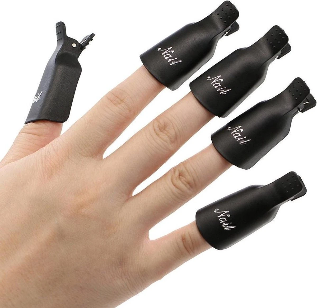 Merkloos Nagellak Remover Clips 10 Stuks 4 Merkloos Nagellak Remover Clips 10 Stuks - Afbeelding 2