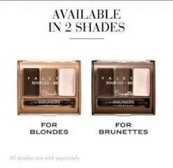 Bourjois Brow Palette Wenkbrauwmake-up - 2 Brunette -Beroemde Cosmetica Winkel 1200x1167 35