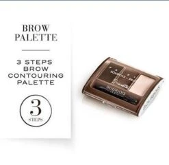Bourjois Brow Palette Wenkbrauwmake-up - 2 Brunette -Beroemde Cosmetica Winkel 1200x1167 37