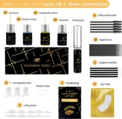 Flora Ruby Professionele 2 In 1 Lash Lift & Brow Lamination Kit - Wimper & Wenkbrauw Lifting Set - Permanente Wimperkruller - Brow Soap -Beroemde Cosmetica Winkel 1200x1170 17