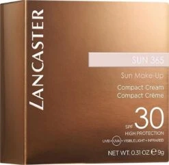 Lancaster Sun 365 Compact Bronzing Creme SPF 30 - 03 Golden Glow - 10 G -Beroemde Cosmetica Winkel 1200x1170