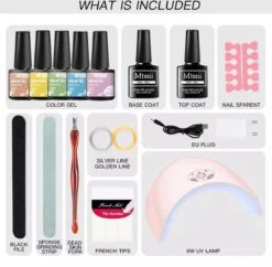 Mtssii - Gelnagel Kit - 5 ZOMER KLEUREN Gellak - Blauw, Groen, Oranje/nude, Geel En Lila- Starterkit - Manicure Set - 54 Watt UV Lamp - Gel Nagels Starterspakket - Nepnagels - 14 Mtssii - Gelnagel Kit - 5 ZOMER KLEUREN Gellak - Blauw, Groen, Oranje/nude, Geel En Lila- Starterkit - Manicure Set - 54 Watt UV Lamp - Gel Nagels Starterspakket - Nepnagels - -Beroemde Cosmetica Winkel 1200x1176 1