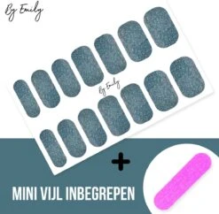 By Emily - Nagel Wrap - Sparkly Turquoise | 14 Stickers | Nail Wrap | Nail Art | Trendy | Design | Nagellakvrij | Eenvoudig | Nagel Wrap | Nagel Stickers | Folie | Zelfklevend | Sjablonen 11 By Emily - Nagel Wrap - Sparkly Turquoise | 14 Stickers | Nail Wrap | Nail Art | Trendy | Design | Nagellakvrij | Eenvoudig | Nagel Wrap | Nagel Stickers | Folie | Zelfklevend | Sjablonen -Beroemde Cosmetica Winkel 1200x1177 10