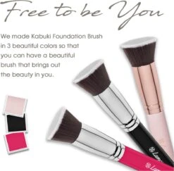 Foundation Borstel Roze - Lamora - Make-Up Kwast 11 Foundation Borstel Roze - Lamora - Make-Up Kwast -Beroemde Cosmetica Winkel 1200x1180 16