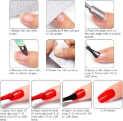 Mtssii - Gelnagel Kit - 5 ZOMER KLEUREN Gellak - Blauw, Groen, Oranje/nude, Geel En Lila- Starterkit - Manicure Set - 54 Watt UV Lamp - Gel Nagels Starterspakket - Nepnagels - 15 Mtssii - Gelnagel Kit - 5 ZOMER KLEUREN Gellak - Blauw, Groen, Oranje/nude, Geel En Lila- Starterkit - Manicure Set - 54 Watt UV Lamp - Gel Nagels Starterspakket - Nepnagels - -Beroemde Cosmetica Winkel 1200x1181 3