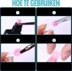 Dual System Forms - Voor Polygel & Acrylgel Nagels - Kunstnagels - Nepnagels - 120 Stuks -Beroemde Cosmetica Winkel 1200x1181 6