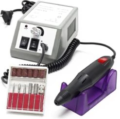 Merkloos Elektrische Nagelvijl Manicure Pedicure Tool Machine 6 Bits, Professionele Nagelfrees Machine Set; Mercedes2000 - Multistrobe