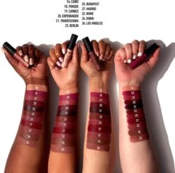 NYX Professional Makeup Soft Matte Lip Cream - Tokyo SMLC03 - Liquid Lippenstift - 8 Ml 13 NYX Professional Makeup Soft Matte Lip Cream - Tokyo SMLC03 - Liquid Lippenstift - 8 Ml -Beroemde Cosmetica Winkel 1200x1184 10