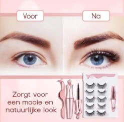 Merkloos La Liva Magnetische Wimpers - Inclusief Eyeliner En Wimper Pincet - 5 Magneetjes - Wimperextentions - Wimperlifting Set - Lash Lift -Beroemde Cosmetica Winkel 1200x1184 12