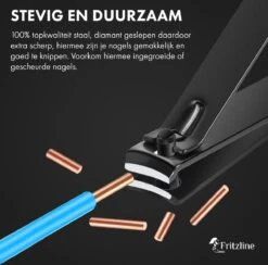 Fritzline© Manicureset 7 Delig - Nagelset Incl. Nagelvijl & Nagelknipper - Nagel Verzorging - Zwart -Beroemde Cosmetica Winkel 1200x1185 7