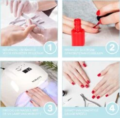 Murley’s Pro Dual Nagellamp Gellak Nageldroger - UV LED Nagel Lamp - 54 Watt - 36 LED’s -Beroemde Cosmetica Winkel 1200x1186 2