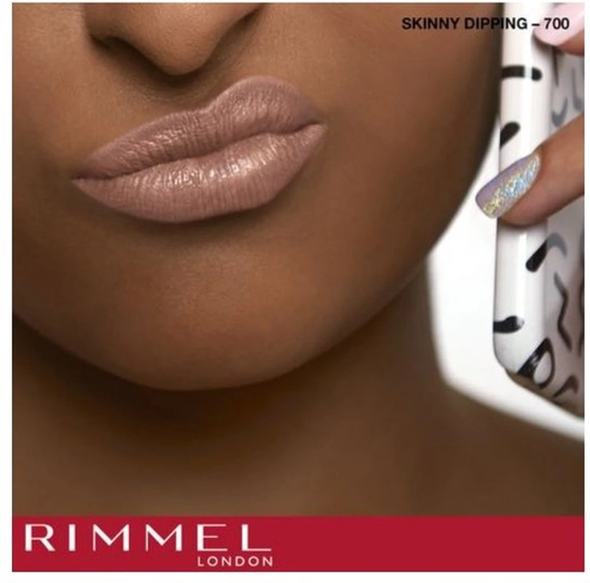 Rimmel London Provocalips Kiss Proof 16 Hr Liquid Lip - 700 Skinny Dipping - 7 Ml - Nude 15 Rimmel London Provocalips Kiss Proof 16 Hr Liquid Lip - 700 Skinny Dipping - 7 Ml - Nude - Afbeelding 13