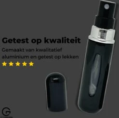 Cetins - Parfum Verstuiver Navulbaar - Mini Parfum Flesje - Reisflesje – Zwart -Beroemde Cosmetica Winkel 1200x1187 21