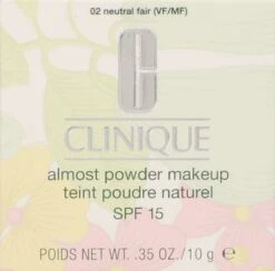Make-Up Poedervorm Almost Powder Clinique Spf 15 -Beroemde Cosmetica Winkel 1200x1187 4