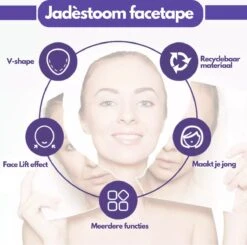 Face Lift Tape - Licht Haar - Facelift Zonder Chirurgie - Instant Eyes, Face And Neck Lift - Blond/wit/licht Haar - 40 Stuks - Transparent -Beroemde Cosmetica Winkel 1200x1188 21
