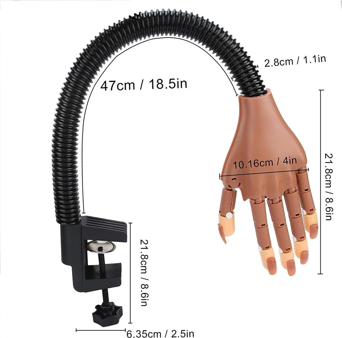 Merkloos Oefenhand Voor Nagels - 100 Gratis Oefennagels - Nailtrainer - Nailart - Nagelstyliste 11 Merkloos Oefenhand Voor Nagels - 100 Gratis Oefennagels - Nailtrainer - Nailart - Nagelstyliste - Afbeelding 9