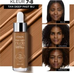 L'Oréal Paris True Match Tinted Serum FOundation - 7-8 Tan Deep - 30ml -Beroemde Cosmetica Winkel 1200x1190 5