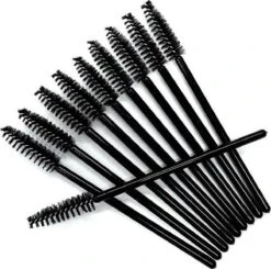 Knaak Wegwerp Wimper En Wenkbrauw Borsteltjes - Eyelash Extensions Brushes - 50 Stuks - Zwart -Beroemde Cosmetica Winkel 1200x1191 16