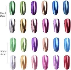 GUAPÀ - Nail Art Penselen Spons Set Met Holografische Glitter Poeder Set Voor Het Maken Van Prachtige Nail Art Effecten Op Je Nagels - 6 Delige Nail Art Set -Beroemde Cosmetica Winkel 1200x1191 6