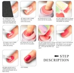 Dipping Powder Starter Kit - 8 Kleuren - Roze - Dip Poeder - Acryl Nagels - Dip Nagels - Meest Complete Starterspakket - Nagel Poeder - MTSSII - -Beroemde Cosmetica Winkel 1200x1192