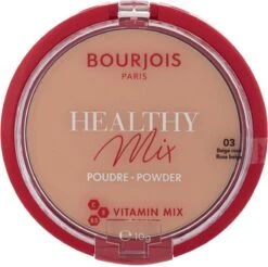 Bourjois Healthy Mix Compact Poeder - 03 Rose Beige 30 Bourjois Healthy Mix Compact Poeder - 03 Rose Beige -Beroemde Cosmetica Winkel 1200x1193 7