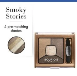 Bourjois Smoky Stories Oogschaduw Quatuor Oogschaduw - 06 Upside Brown -Beroemde Cosmetica Winkel 1200x1194 17