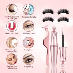 Merkloos La Liva Magnetische Wimpers - Inclusief Eyeliner En Wimper Pincet - 5 Magneetjes - Wimperextentions - Wimperlifting Set - Lash Lift -Beroemde Cosmetica Winkel 1200x1195 24