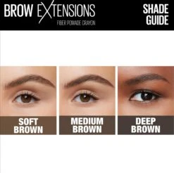 Maybelline Brow Extensions - 02 Soft Brown - Bruin Wenkbrauwpotlood - 10,5 Gr. 17 Maybelline Brow Extensions - 02 Soft Brown - Bruin Wenkbrauwpotlood - 10,5 Gr. -Beroemde Cosmetica Winkel 1200x1195 27